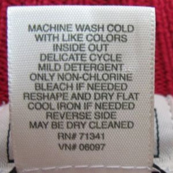 L.L. Bean Red & Blue Plaid Flannel Lined Full Zip Cardigan Sweater - Picture 5 of 15